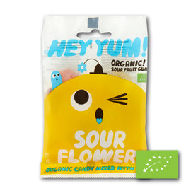 Hey Yum Sour Flower BIO (12x50gr) Hey Yum Sour Flower BIO (12x50gr)