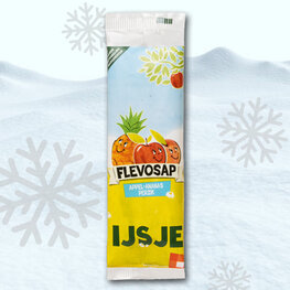 Flevosap IJs SINGLE Appel Ananas Perzik (24x70ml)