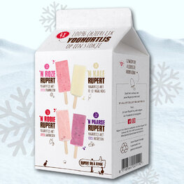 Rupert 4 PACK Yoghurtijs Mix 4 Smaken (6x4x50ml)