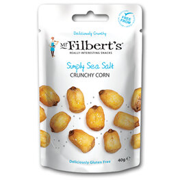 Mr Filberts Crunchy Corn Sea Salt (15x40gr) Mr Filberts Crunchy Corn Sea Salt (15x40gr)