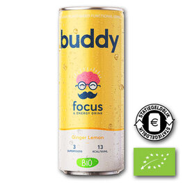 Buddy Ginger Lemon BIO (12x250ml) Buddy Ginger Lemon BIO (12x250ml)