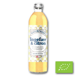Naturfrisk Cordial Ginger & Lemon BIO (12x500ml)
