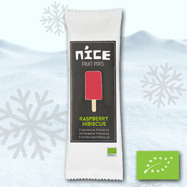 Nice IJs Stok Framboos Hibiscus BIO (24x70ml)