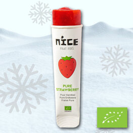 Nice IJs Knijp Puur Aardbei BIO (28x60ml)