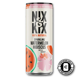 BLIK NIX&KIX Watermelon Hibiscus (24x250ml) BLIK NIX&KIX Watermelon Hibiscus (24x250ml)