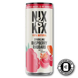 BLIK NIX&KIX Raspberry Rhubarb (12x250ml) BLIK NIX&KIX Raspberry Rhubarb (12x250ml)