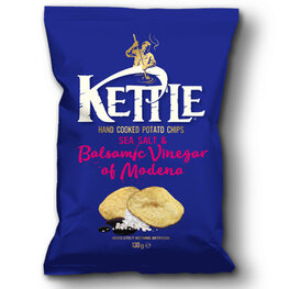 Kettle Chips Balsamico Vinegar GROOT (10x130gr) Kettle Chips Balsamico Vinegar GROOT (10x130gr)