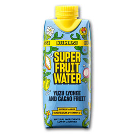 Kumasi Super Fruit Water Yuzu Lychee (15x330ml)