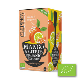 Clipper Mango & Citrus BIO (4x20st)
