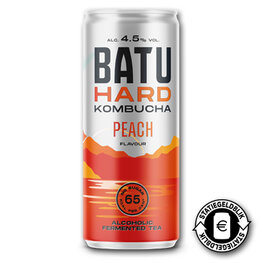 Batu Hard Kombucha Peach 4,5% BLIK (12x250ml)