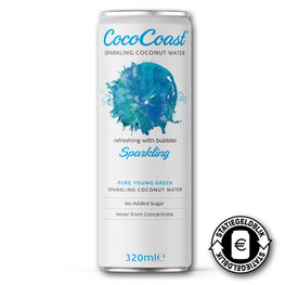Cococoast Sparkling Coconut Water (12x320ml)